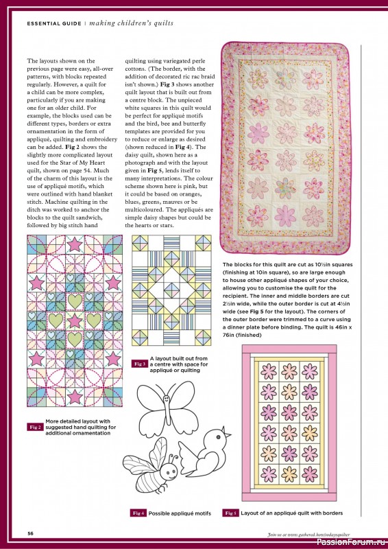 Коллекция проектов для рукодельниц в журнале «Todays Quilter №122 2024»