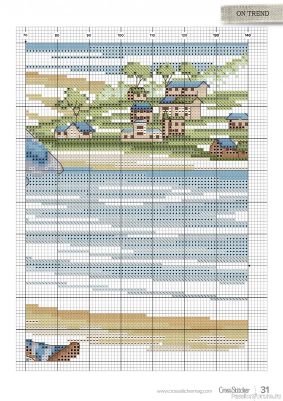 Коллекция вышивки в журнале «CrossStitcher №397 2023»