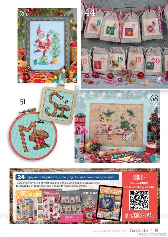 Коллекция вышивки в журнале «CrossStitcher №441 2026»