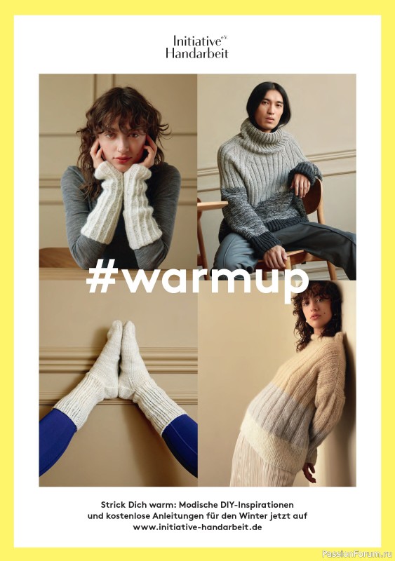 Вязаные модели в журнале «Burda Stricken №6 2022»