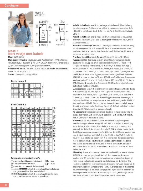 Вязаные модели в журнале «Sandra Mode №61 2023»