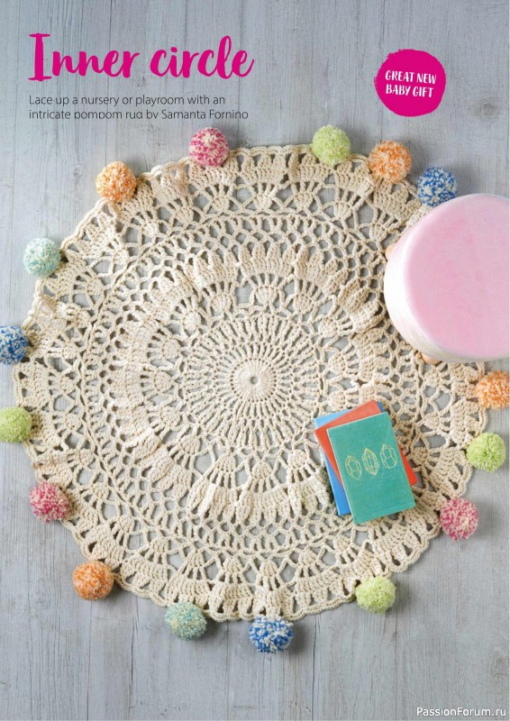 Вязаные проекты крючком в журнале «Simply Crochet №166 2025»