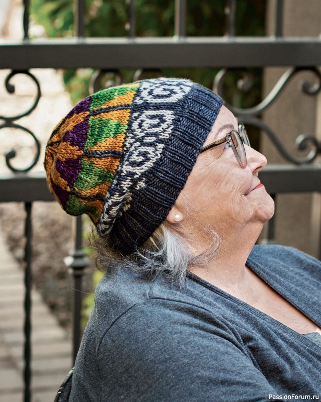 Вязаные проекты в книге «Knitting the U.S.A.». Часть 1