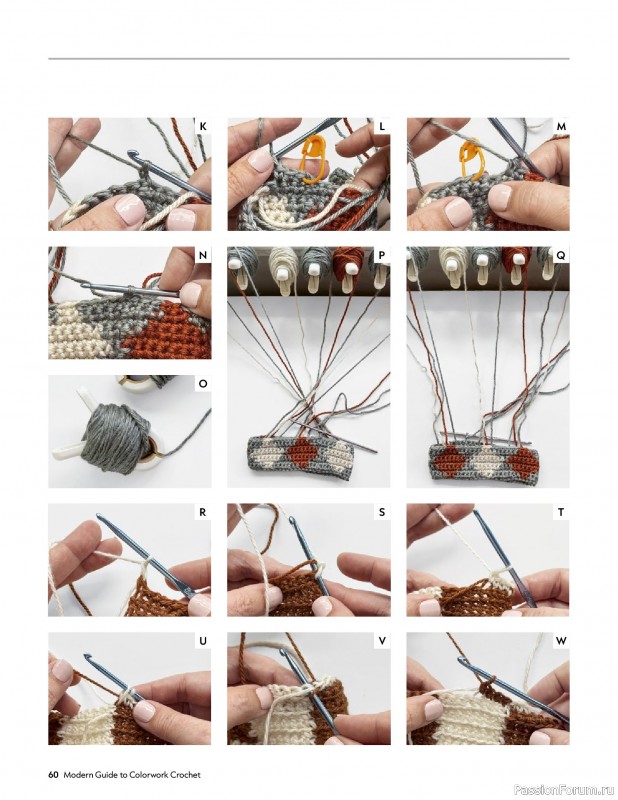 Вязаные проекты в книге «Modern Guide to Colorwork Crochet».
