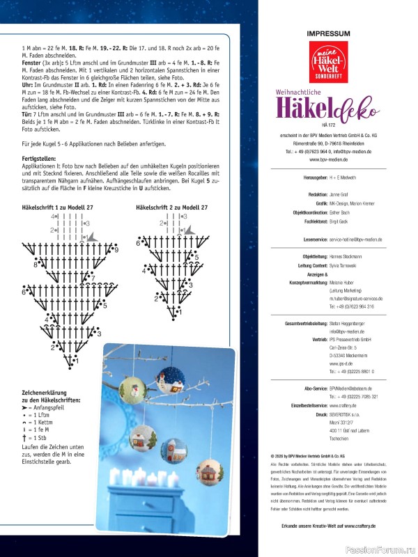 Вязаные проекты в журнале «Meine Hakelwelt Sonderheft HA172 2026»