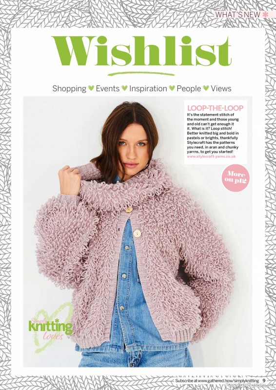 Вязаные проекты в журнале &laquo;Simply Knitting №276 2026&raquo;