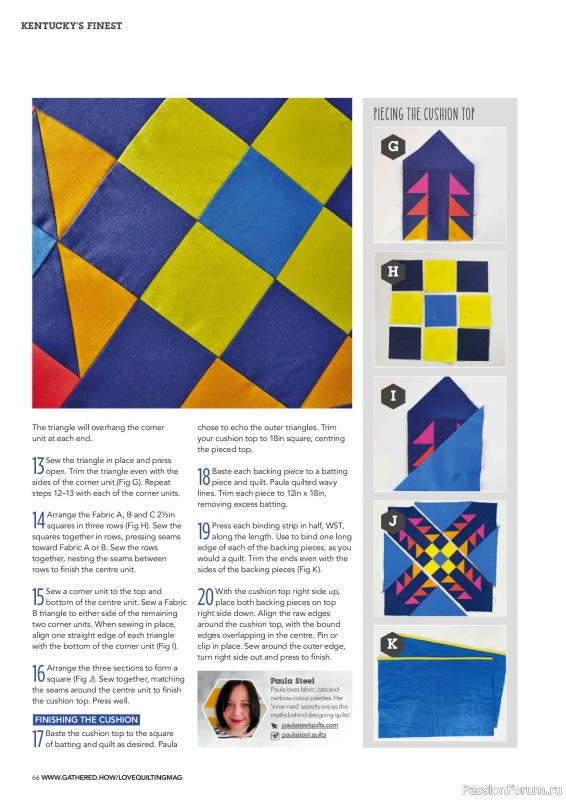 Коллекция проектов для рукодельниц в журнале «Love Patchwork & Quilting №153 2025»