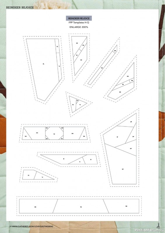 Коллекция проектов для рукодельниц в журнале «Love Patchwork & Quilting №156 2025»