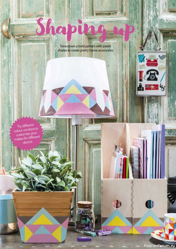 Коллекция проектов для рукодельниц в журнале «Mollie Make - Upcycled Home 2026»
