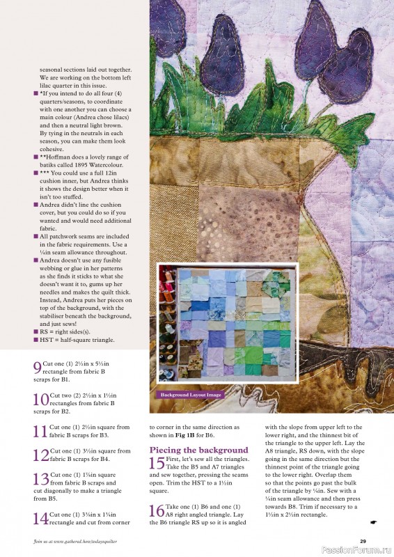 Коллекция проектов для рукодельниц в журнале &laquo;Todays Quilter №138 2026&raquo;