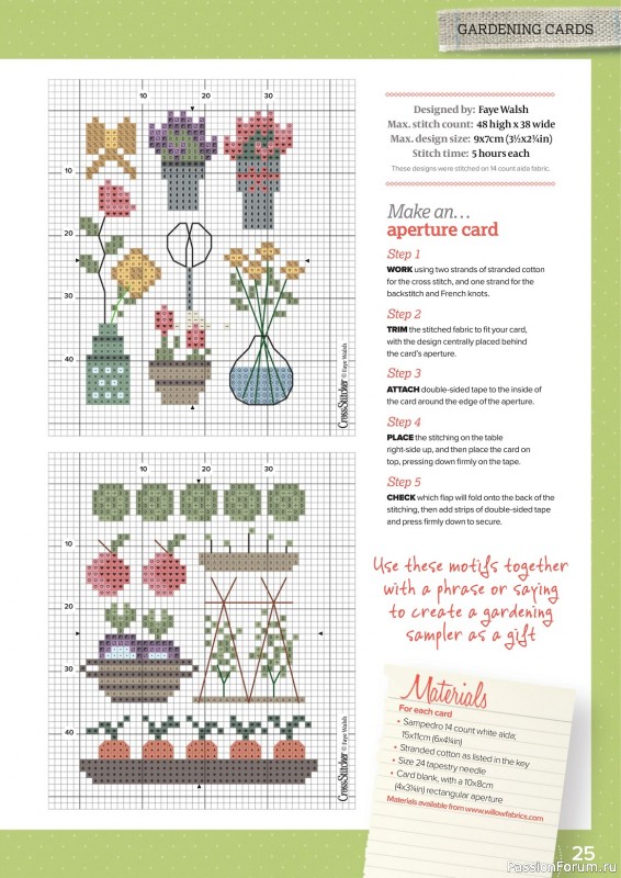 Коллекция вышивки в журнале «CrossStitcher №397 2023»