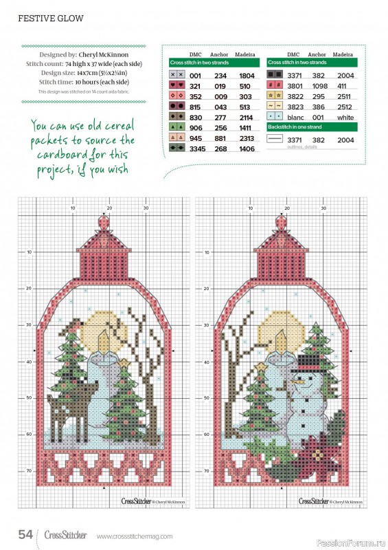 Коллекция вышивки в журнале «CrossStitcher №428 2025»