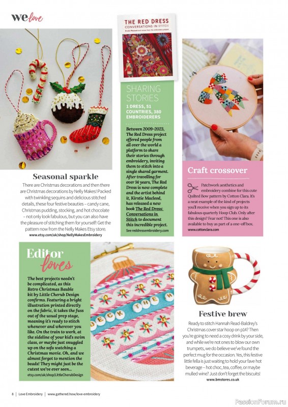 Коллекция вышивки в журнале «Love Embroidery №71 2025»