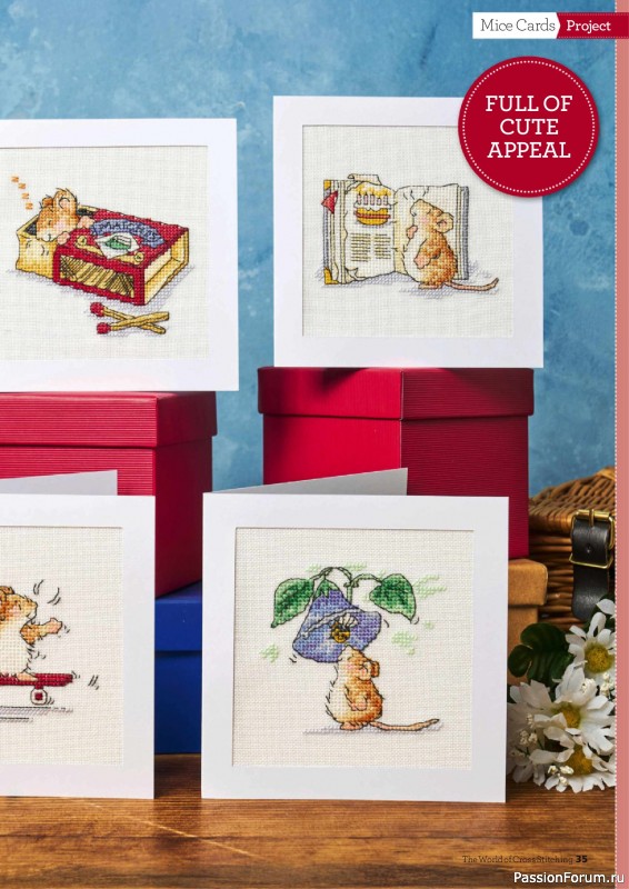 Коллекция вышивки в журнале &laquo;The World of Cross Stitching №370 2026&raquo;