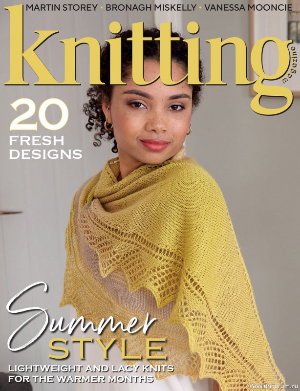 Вязаные модели спицами в журнале «Knitting №233 2022»