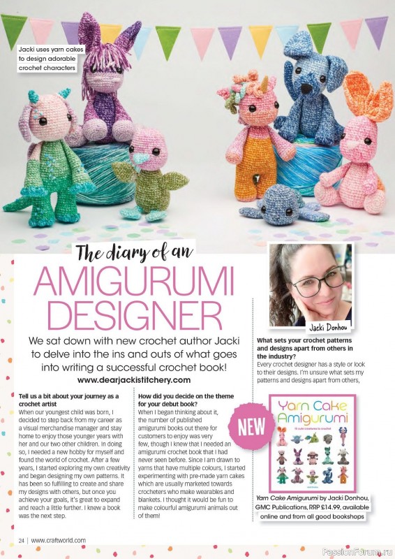 Вязаные проекты крючком в журнале «Crochet Now №101 2023»