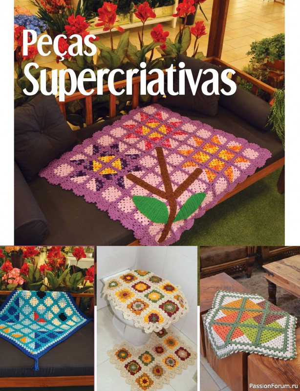 Вязаные проекты крючком в журнале «Mega artesanato Ed.137 Croche 2026»