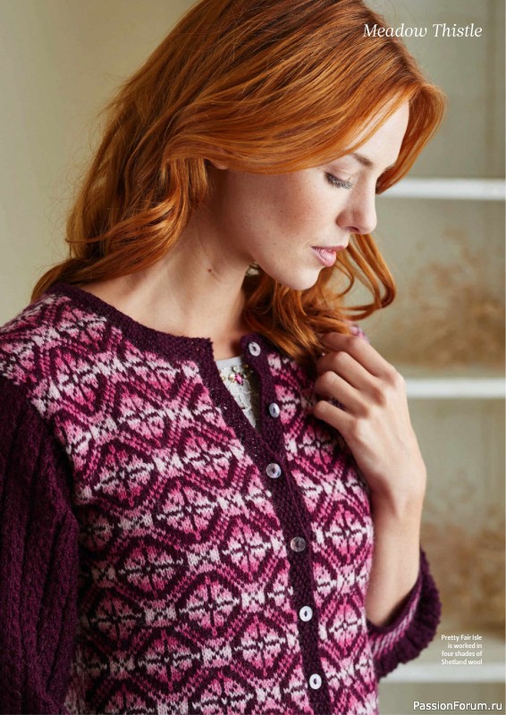 Вязаные проекты спицами в журнале «The Knitter №229 2026»