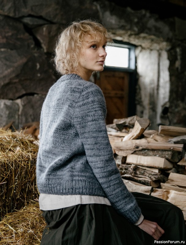 Вязаные проекты в книге «Contrasts Textured Knitting»