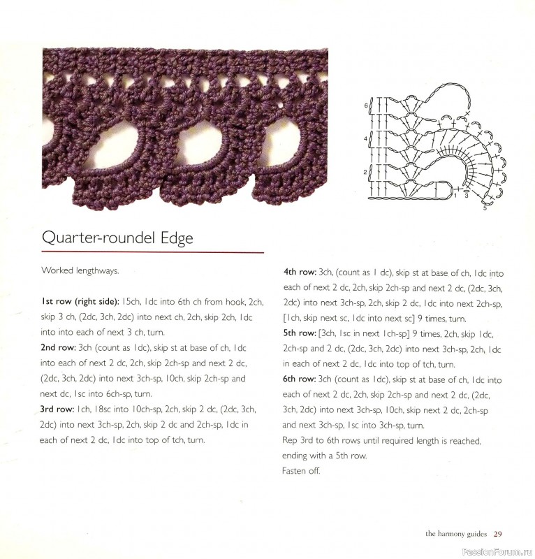 Вязаные проекты в книге &laquo;Crochet Edgings & Trims: 150 Stitches&raquo;.