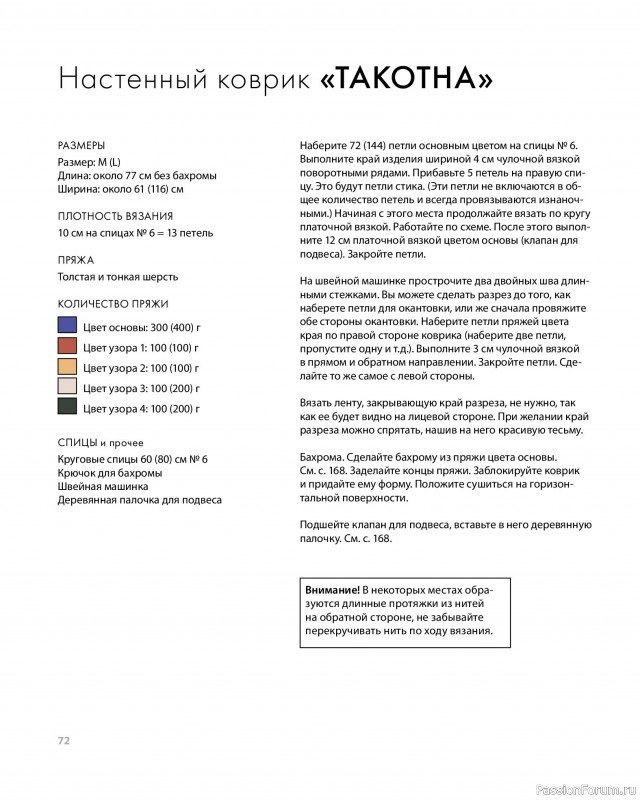 Вязаные проекты в книге «Дикие интерьеры». Часть 1