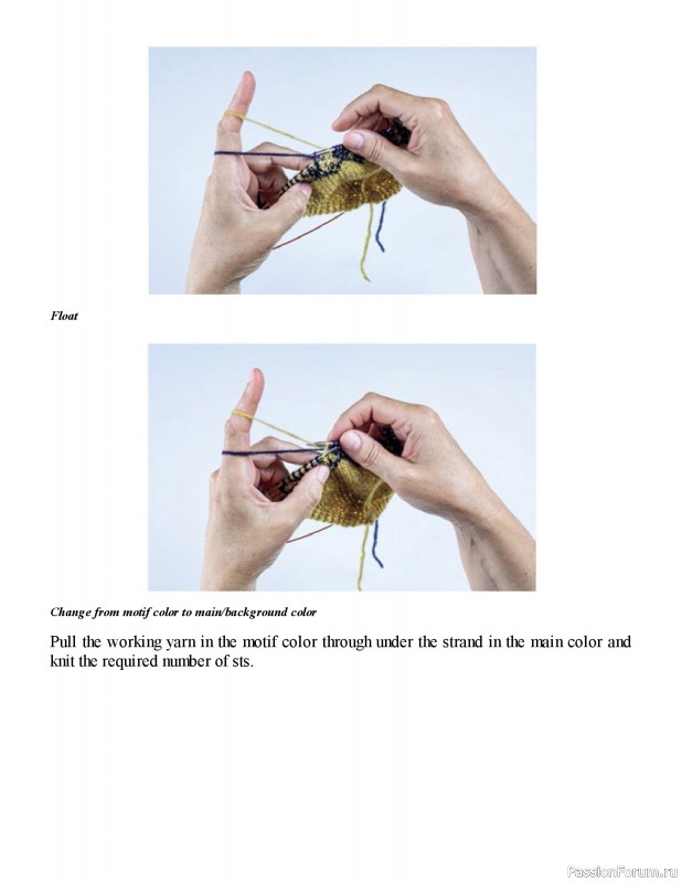 Вязаные проекты в книге «Fair Isle Fashion Knits»