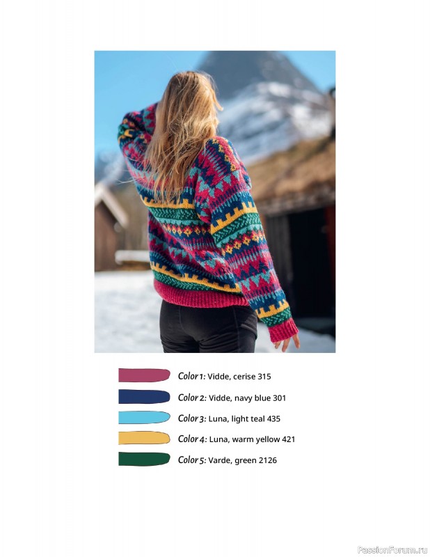 Вязаные проекты в книге «Happy Nordic Knits». Продолжение