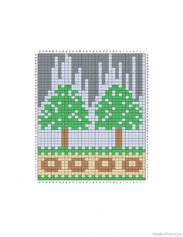 Вязаные проекты в книге «Knitting the U.S.A.». Часть 2