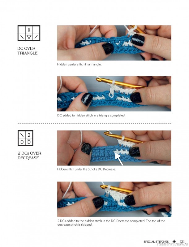 Вязаные проекты в книге &laquo;Zodiac Mosaic Crochet&raquo;.