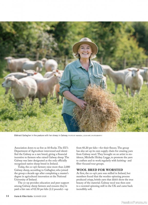 Вязаные проекты в журнале «Farm & Fiber Knits - Summer 2026»