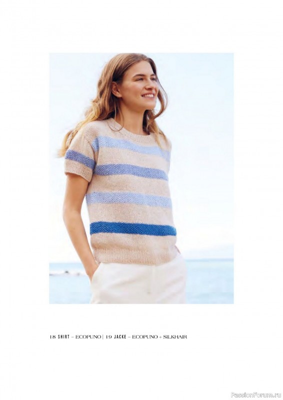 Вязаные проекты в журнале «Lana Grossa - Natural Knits №1 2025»