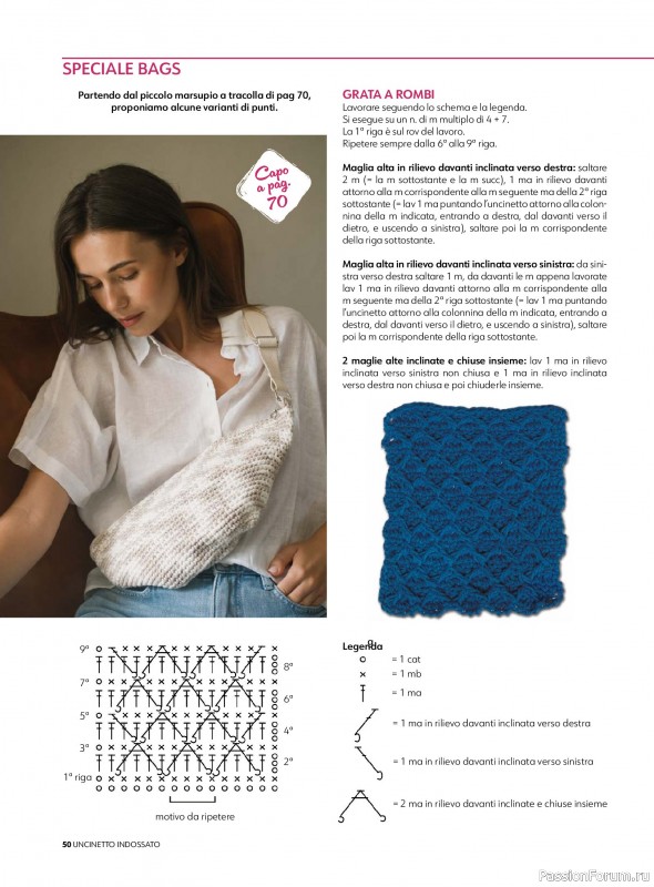 Вязаные проекты в журнале &laquo;Uncinetto Indossato №16 2026&raquo;