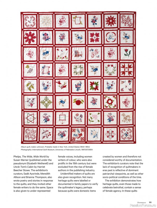 Коллекция проектов для рукодельниц в журнале «Australian Homespun - October-November 2025»