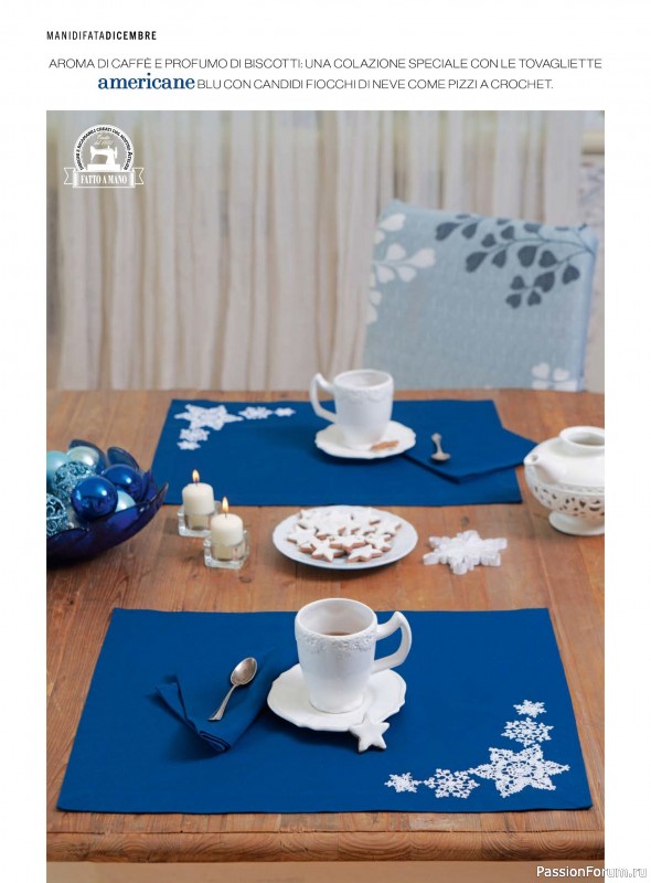 Коллекция проектов для рукодельниц в журнале «Mani di Fata - Dicembre 2025»