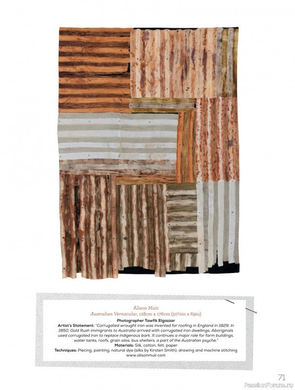 Коллекция проектов для рукодельниц в журнале «Quilters Companion №135 2025»