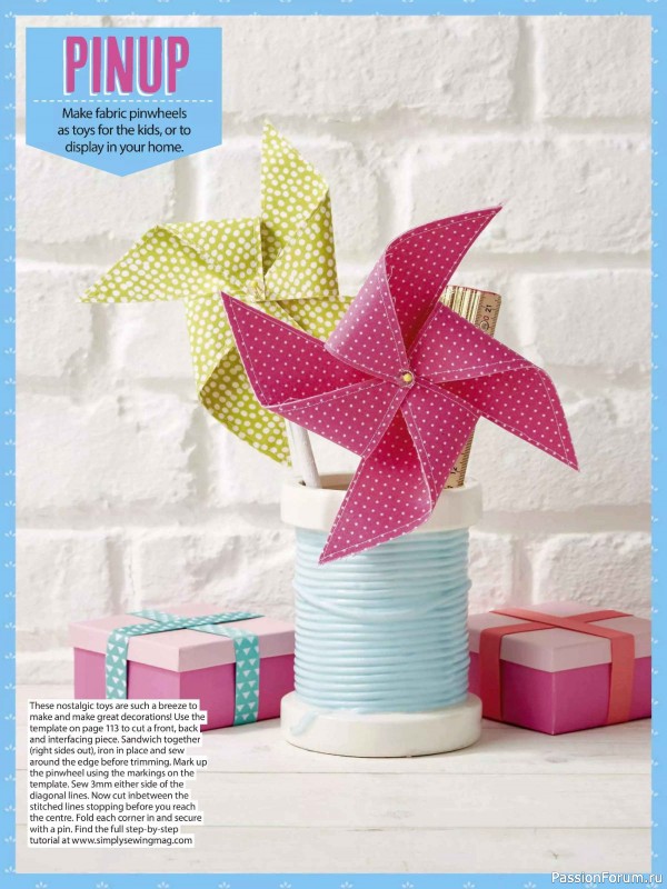 Коллекция проектов для рукодельниц в журнале «Simply Sewing Special 2026».