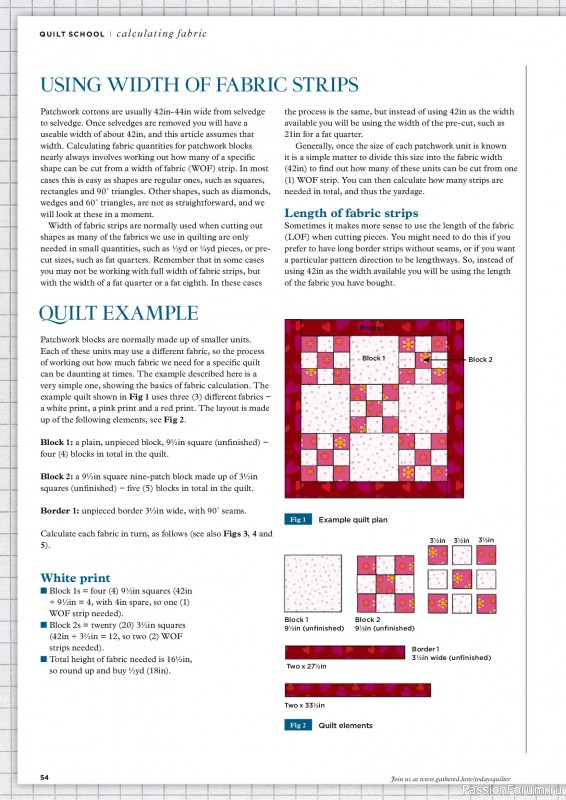 Коллекция проектов для рукодельниц в журнале «Todays Quilter №132 2025»
