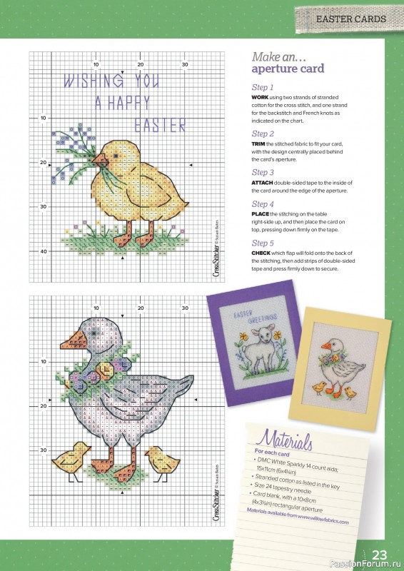 Коллекция вышивки в журнале «CrossStitcher №420 2025»