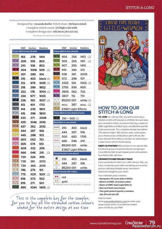 Коллекция вышивки в журнале «CrossStitcher №427 2025»
