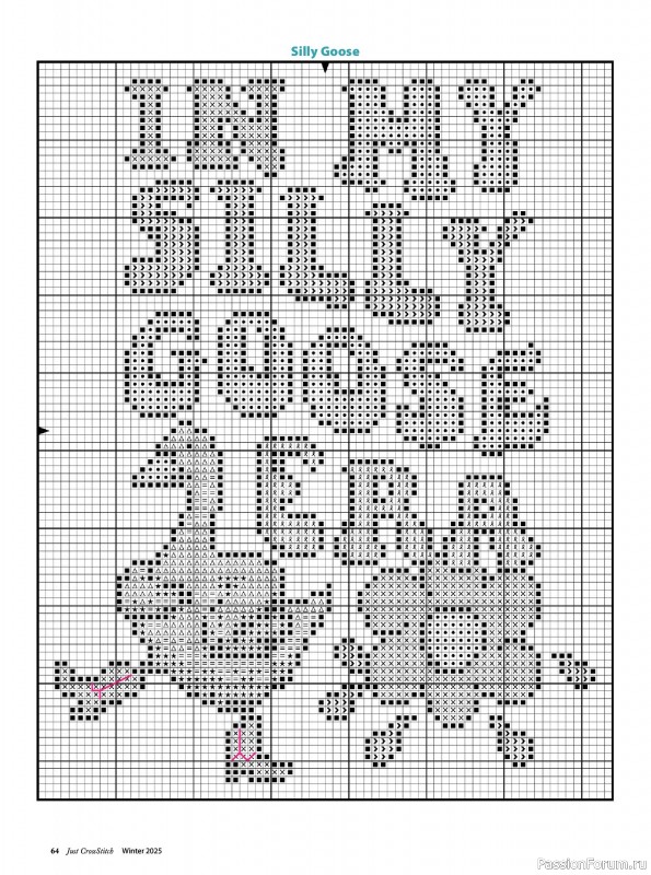 Коллекция вышивки в журнале «Just CrossStitch - Winter 2025»