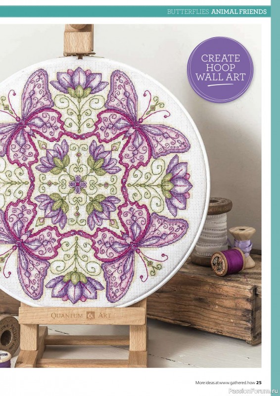 Коллекция вышивки в журнале &laquo;Ultimate Cross Stitch Collection - Durene Jones 2026&raquo;. Часть 1