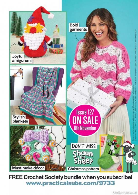 Вязаные проекты крючком в журнале «Crochet Now №126 2025»