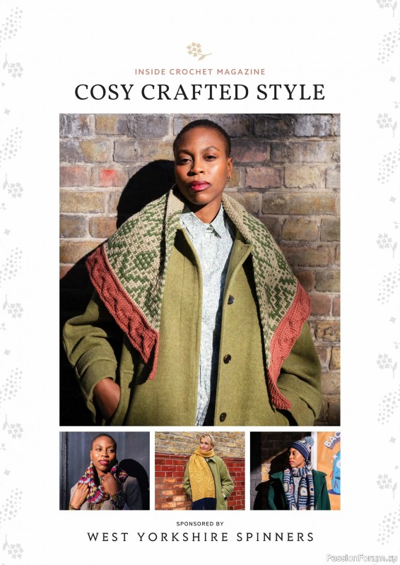 Вязаные проекты крючком в журнале &laquo;Inside Crochet №185 2025&raquo;