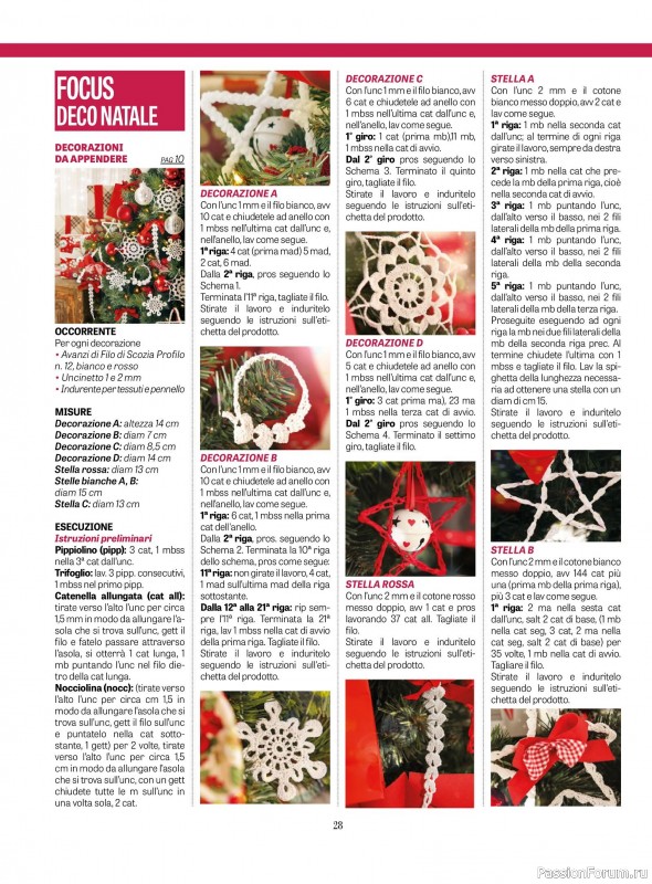 Вязаные проекты крючком в журнале «L'uncinetto di Gio №52 2025»