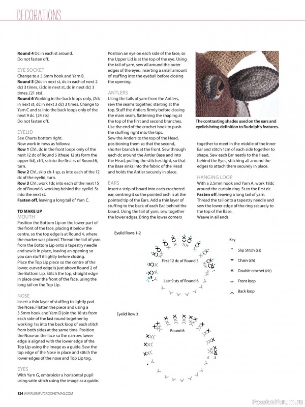 Вязаные проекты крючком в журнале «Your Crochet Christmas - 2025»