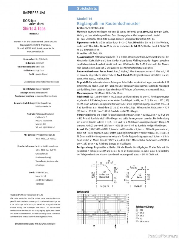 Вязаные проекты спицами в журнале «100 Seiten voller Ideen №HSI 25002 2025»