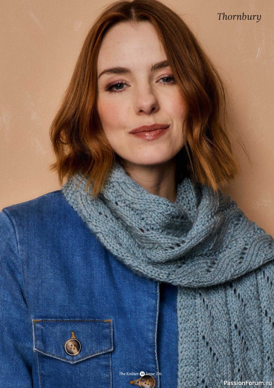 Вязаные проекты спицами в журнале &laquo;The Knitter №226 2026&raquo;