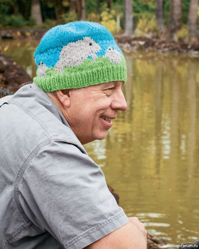 Вязаные проекты в книге «Knitting the U.S.A.». Часть 1