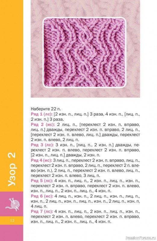 Вязаные проекты в книге &laquo;Узоры спицами на каждый день&raquo;.
