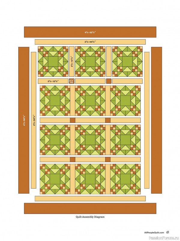 Коллекция проектов для рукодельниц в журнале «American Patchwork & Quilting №196 2025»